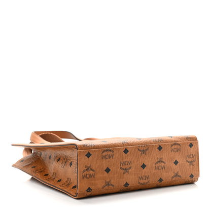 MCM Visetos Klassik Tote Cognac 4 of 11