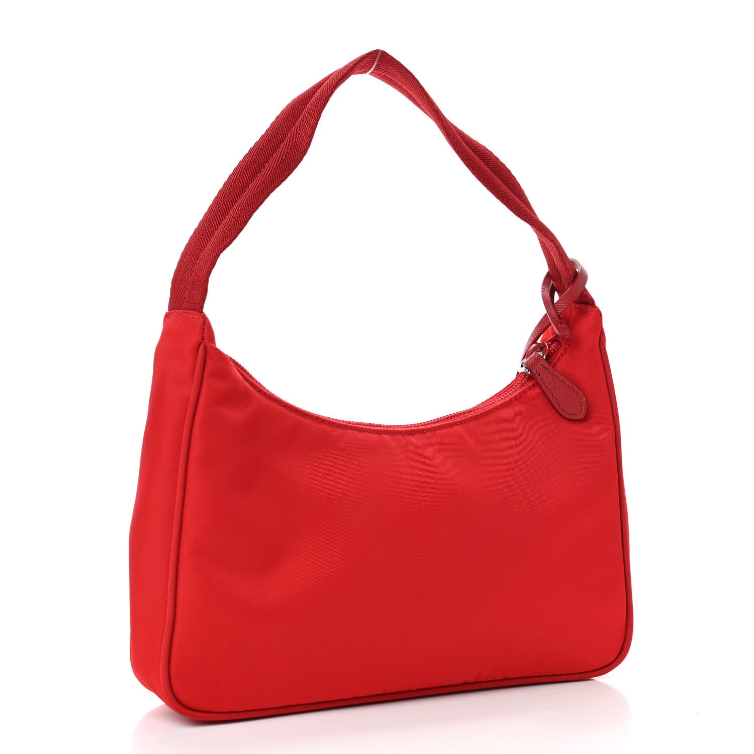 Prada Tessuto Nylon Mini Re-Edition 2000 Bag Rosso 2 of 4