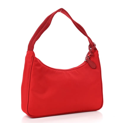 Prada Tessuto Nylon Mini Re-Edition 2000 Bag Rosso 2 of 4