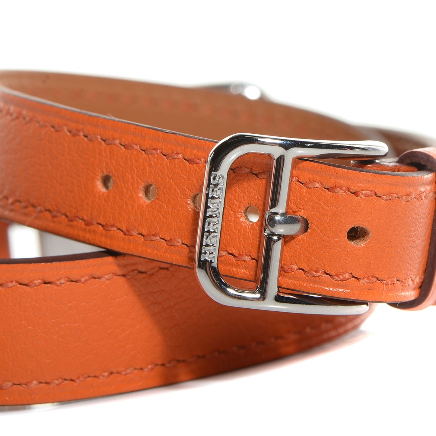 Stainless Steel Swift 23mm Cape Cod Double Tour Quartz Watch Orange