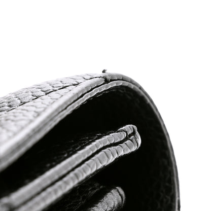 Chanel Caviar Quilted Large Gusset Flap Wallet Black 11 of 11
