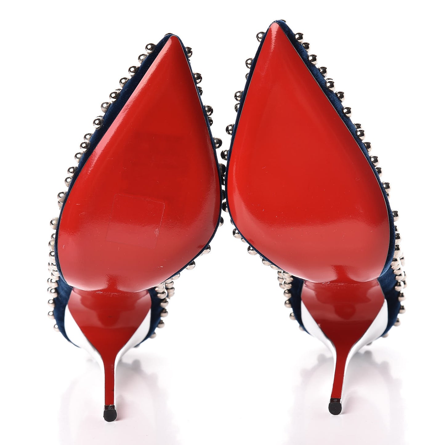 Velvet Billy 120 Spike Pumps 36 Silver Eclipse