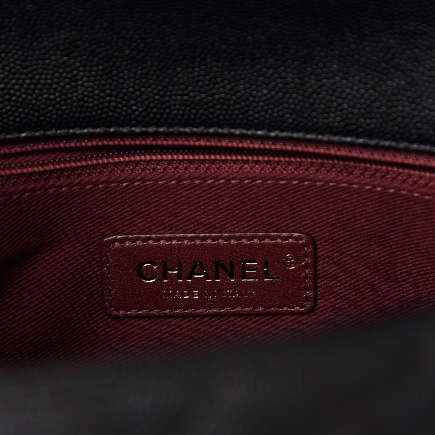 Chanel Caviar Quilted Medium Coco Handle Flap Black 9 of 11