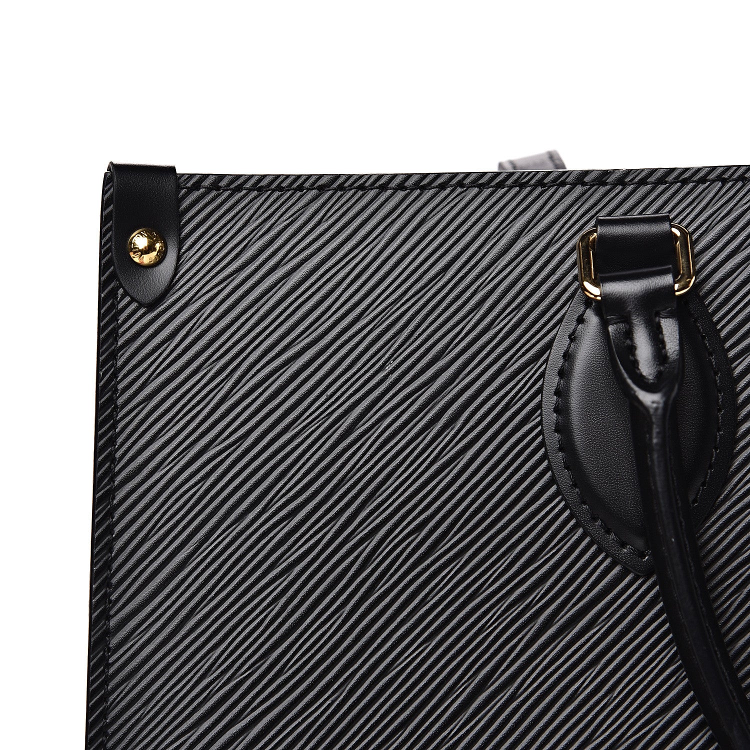 Louis Vuitton Epi Onthego MM Black 9 of 12