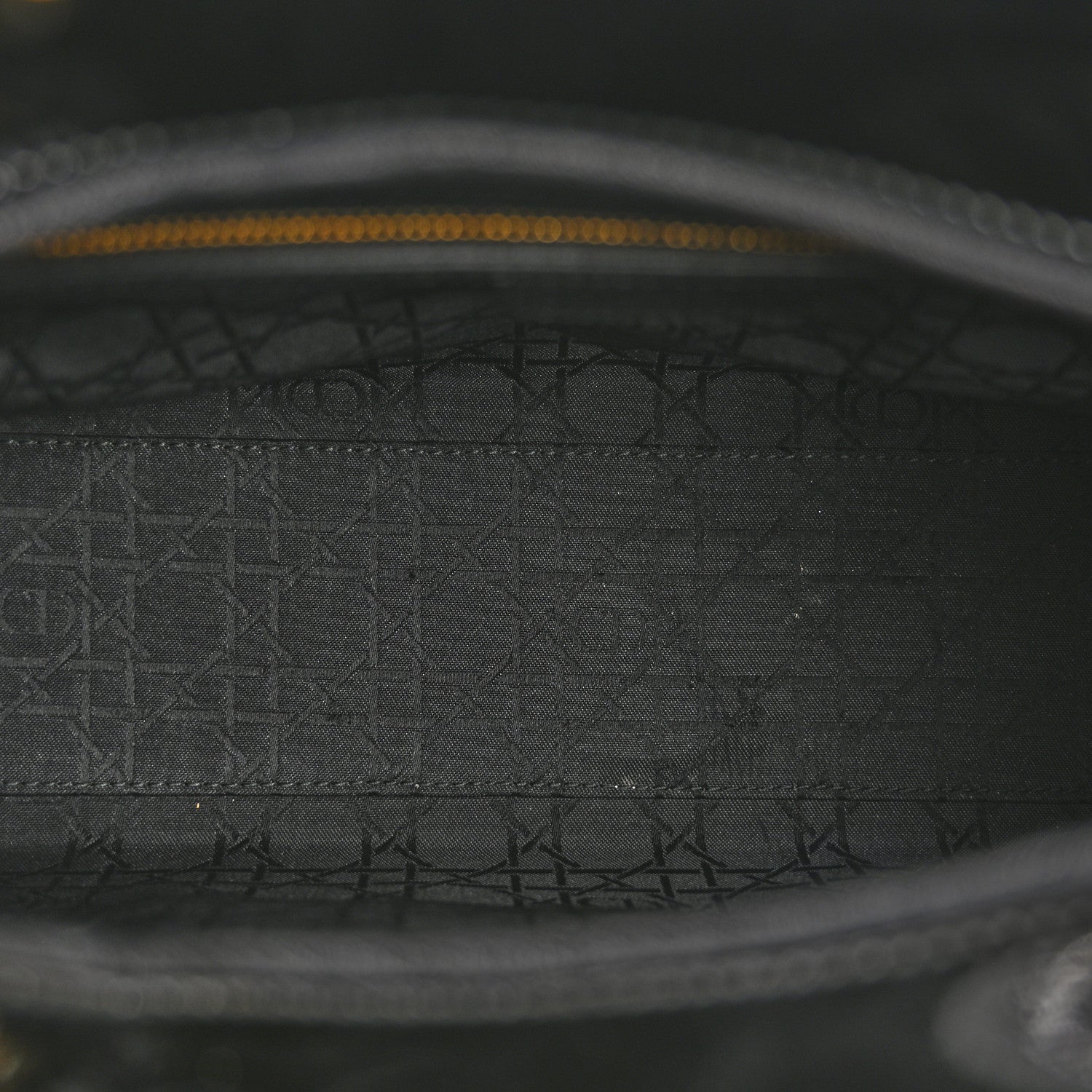 Christian Dior Patent Cannage Large Lady Dior Black 5 of 15