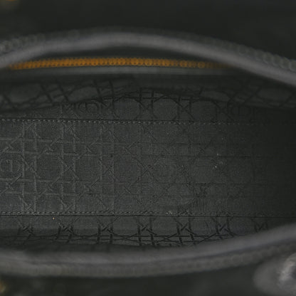 Christian Dior Patent Cannage Large Lady Dior Black 5 of 15