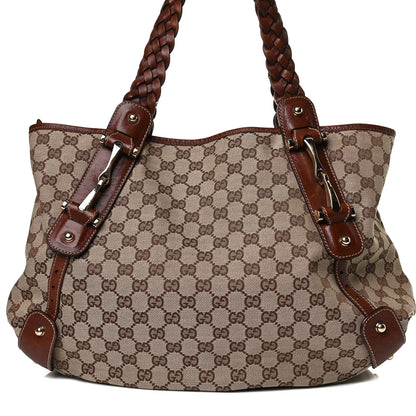 Gucci Monogram Medium Pelham Shoulder Bag Brown 8 of 18