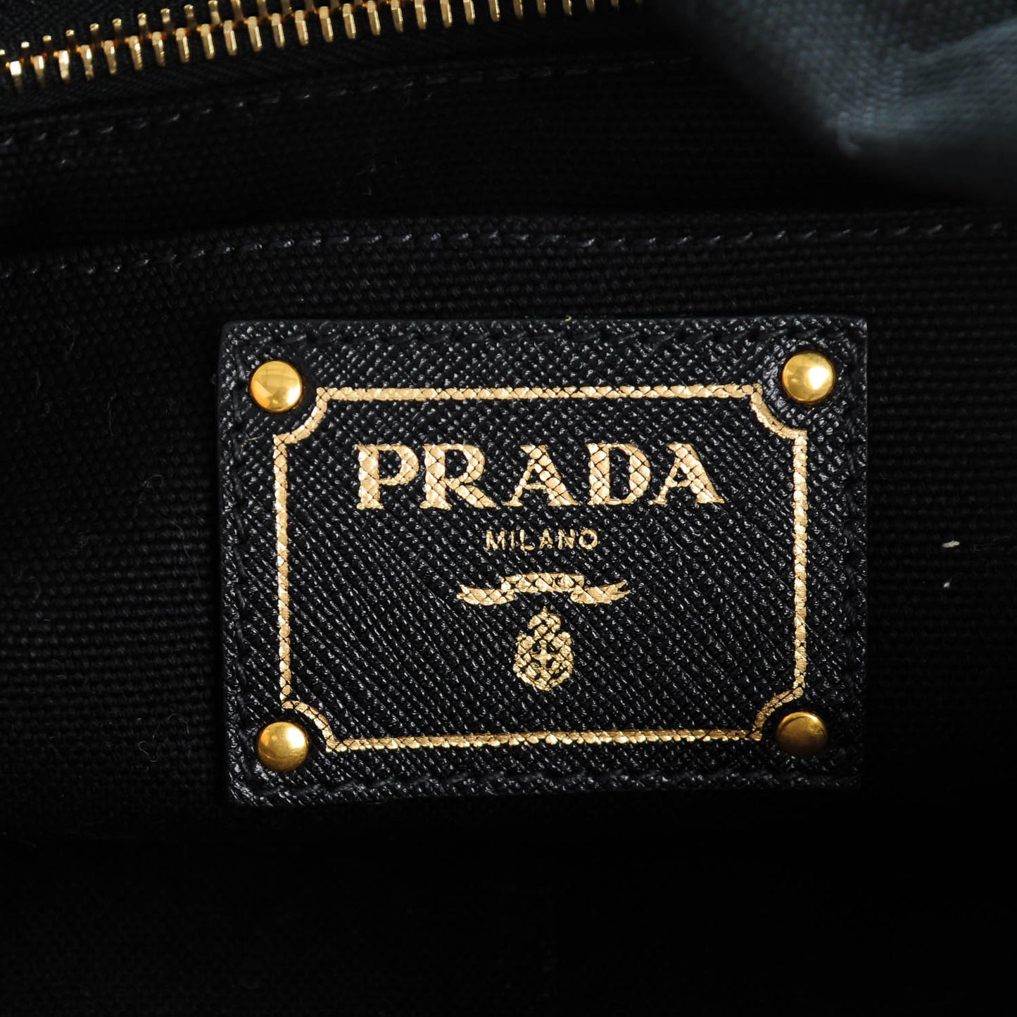 Canapa Studded Clutch Black