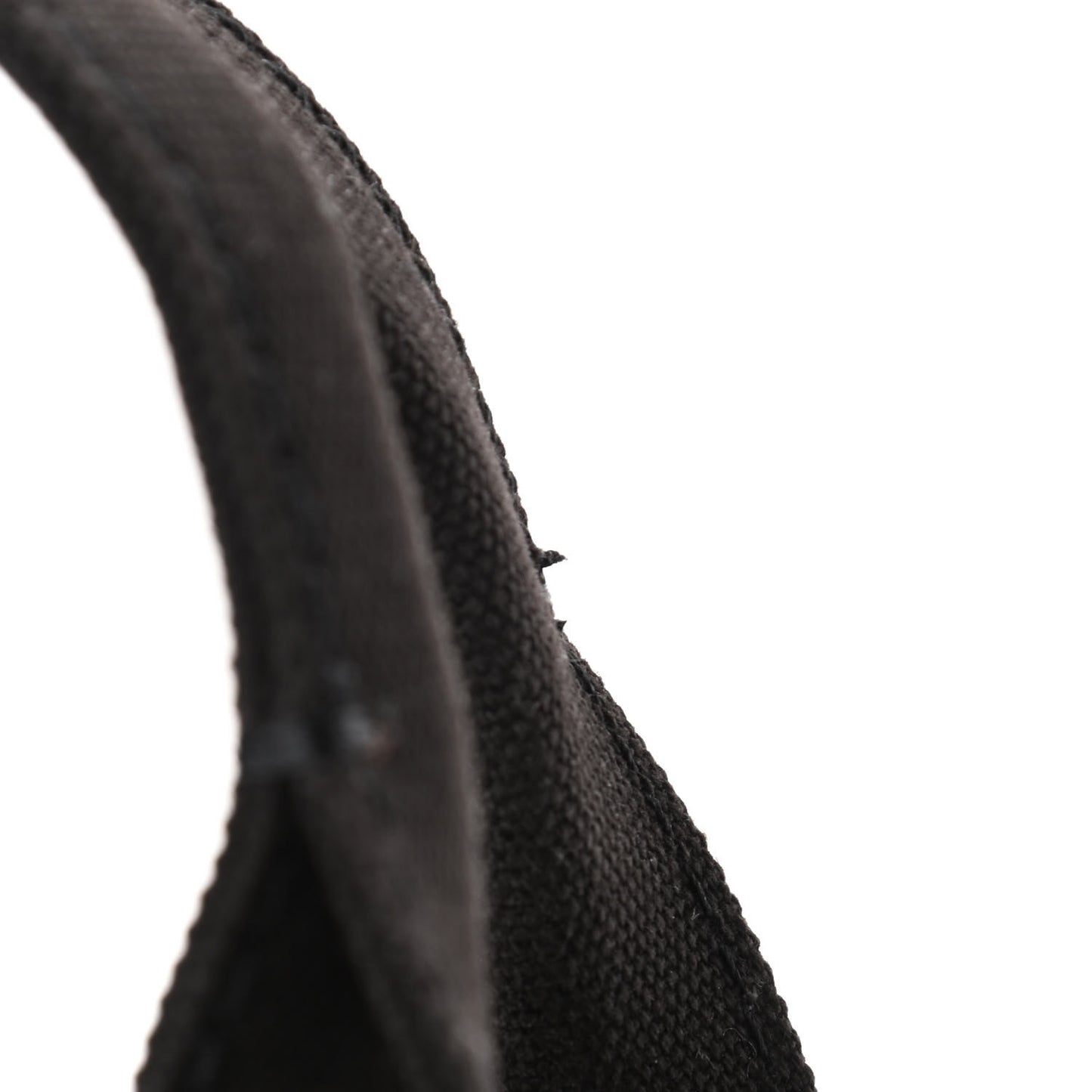Cotton Canvas Small The Traveler Tote Bag Black