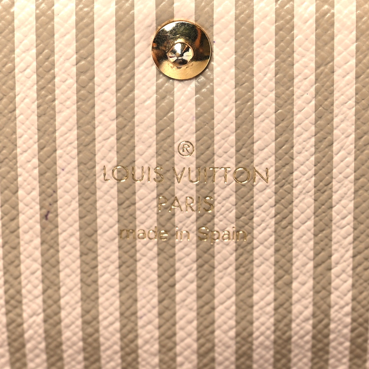 Louis Vuitton Damier Ebene Trunks and Locks Sarah Wallet 6 of 7
