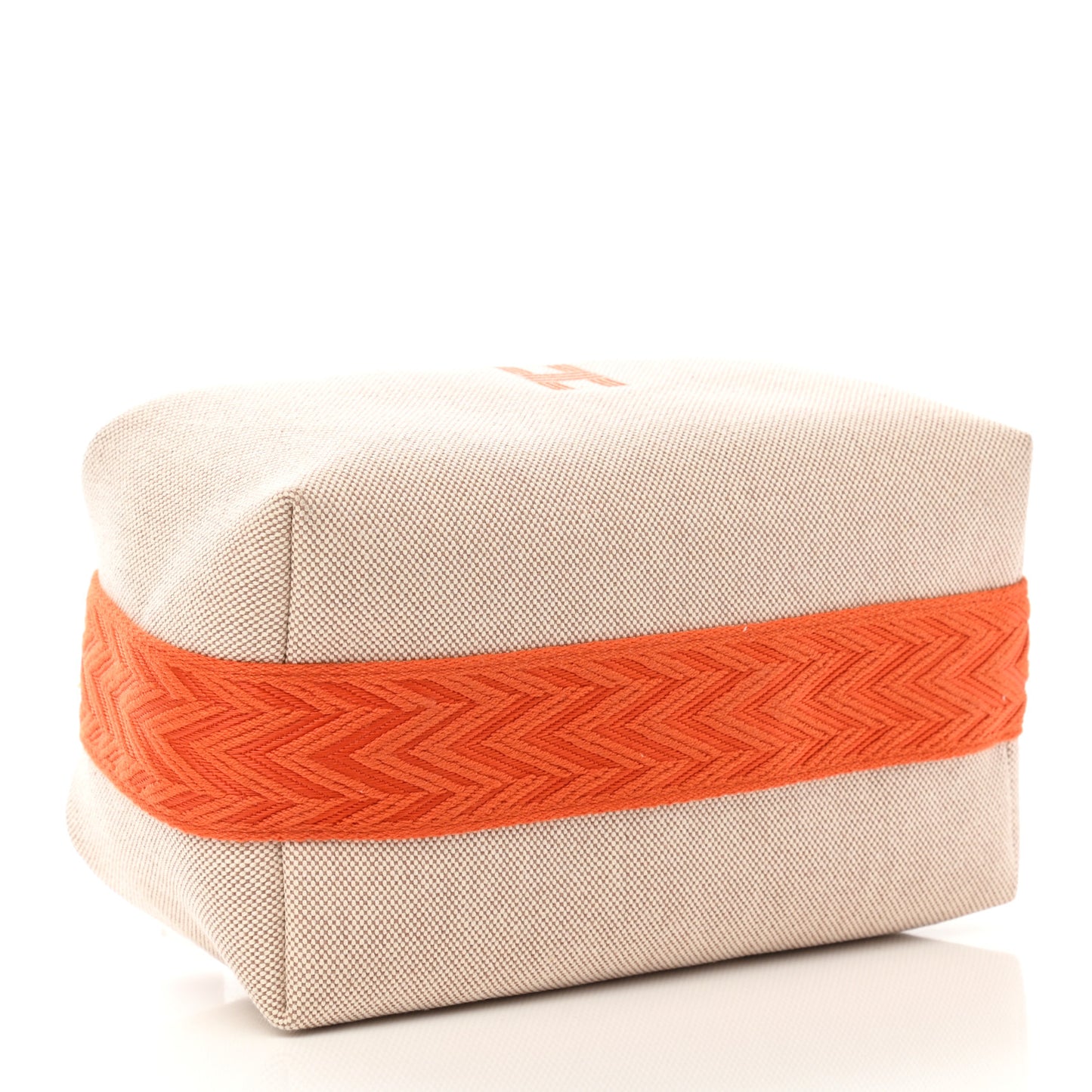 Canvas Small Bride-A-Brac Pouch Natural Orange
