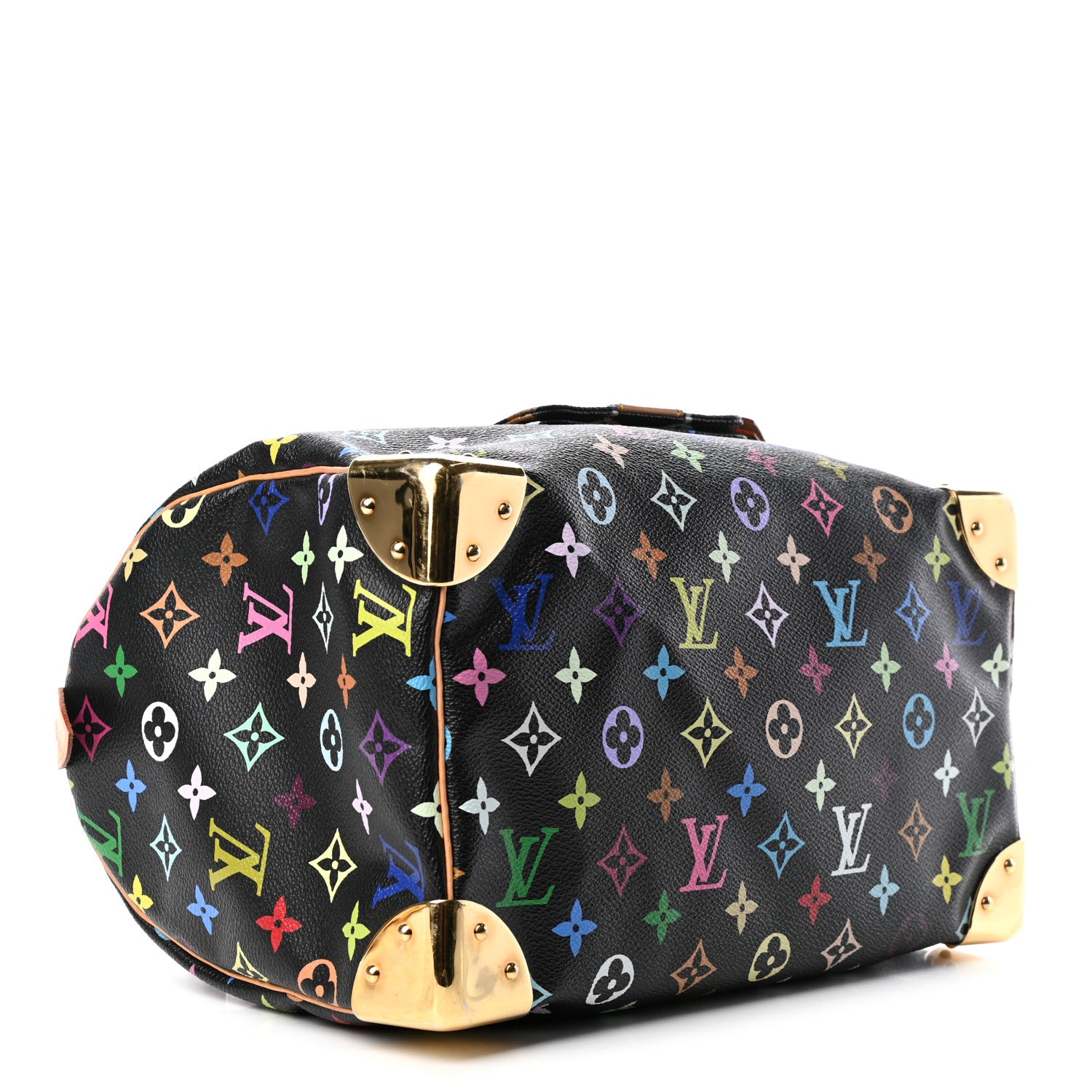 Louis Vuitton Monogram Multicolor Speedy 30 Black 3 of 4