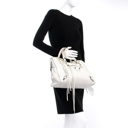 Balenciaga Agneau Classic Hardware City White 3 of 22