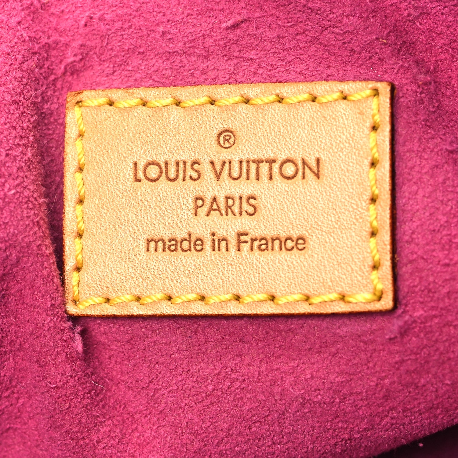 Louis Vuitton Denim Baggy PM Fuchsia 6 of 11