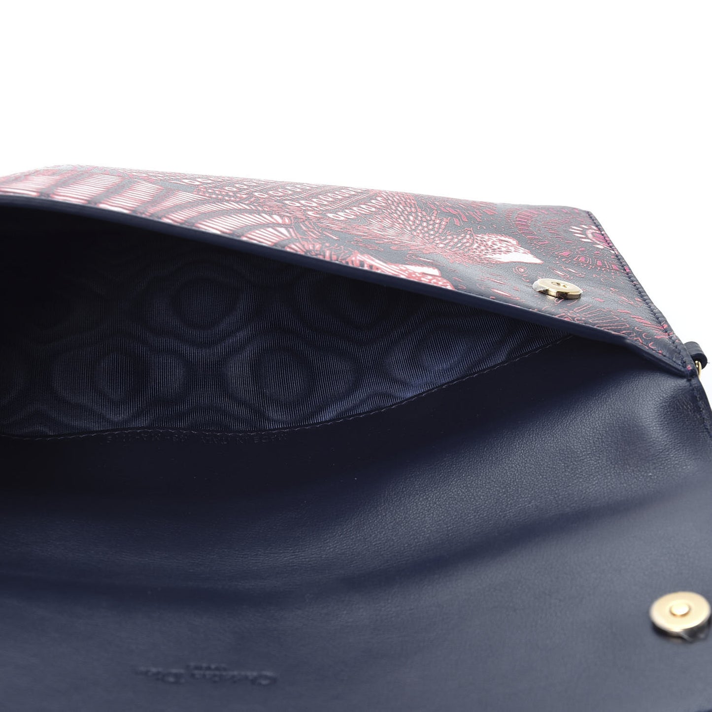 Calfskin Animals Pouch Set Multicolor