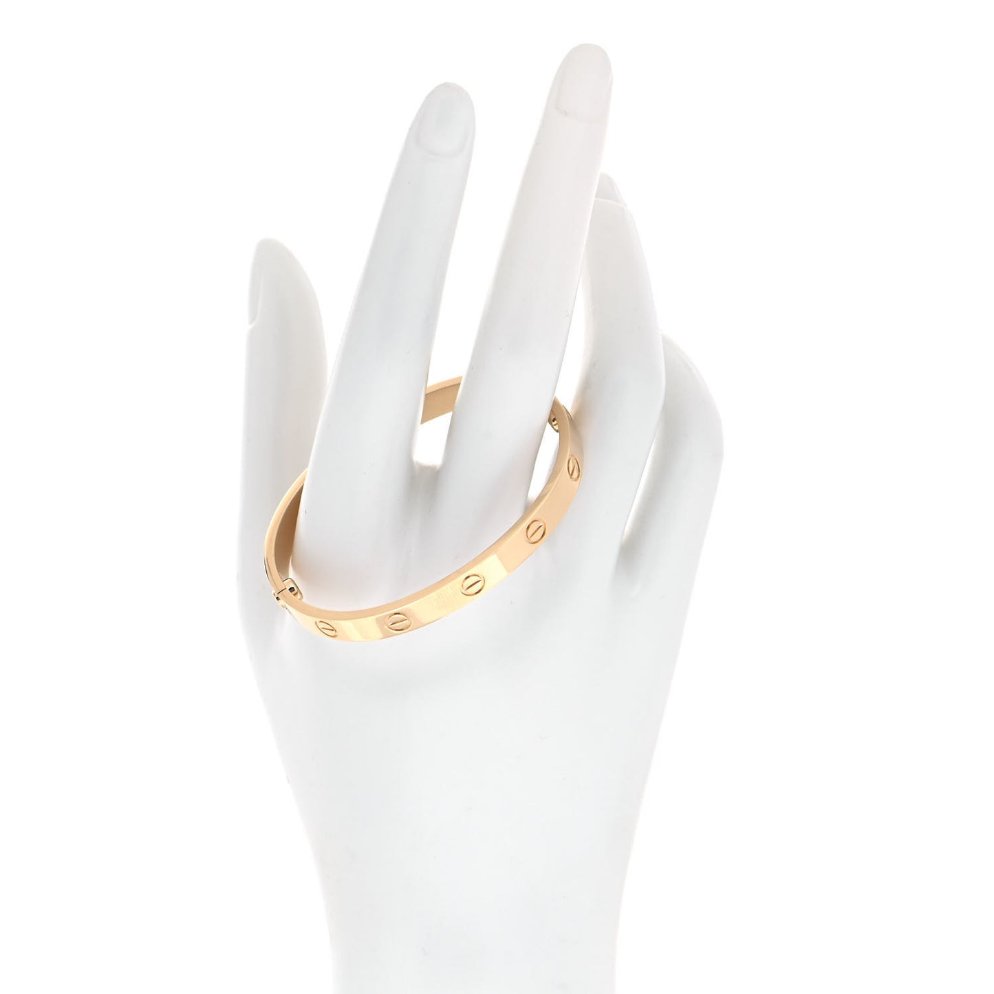 18K Yellow Gold LOVE Bracelet 16