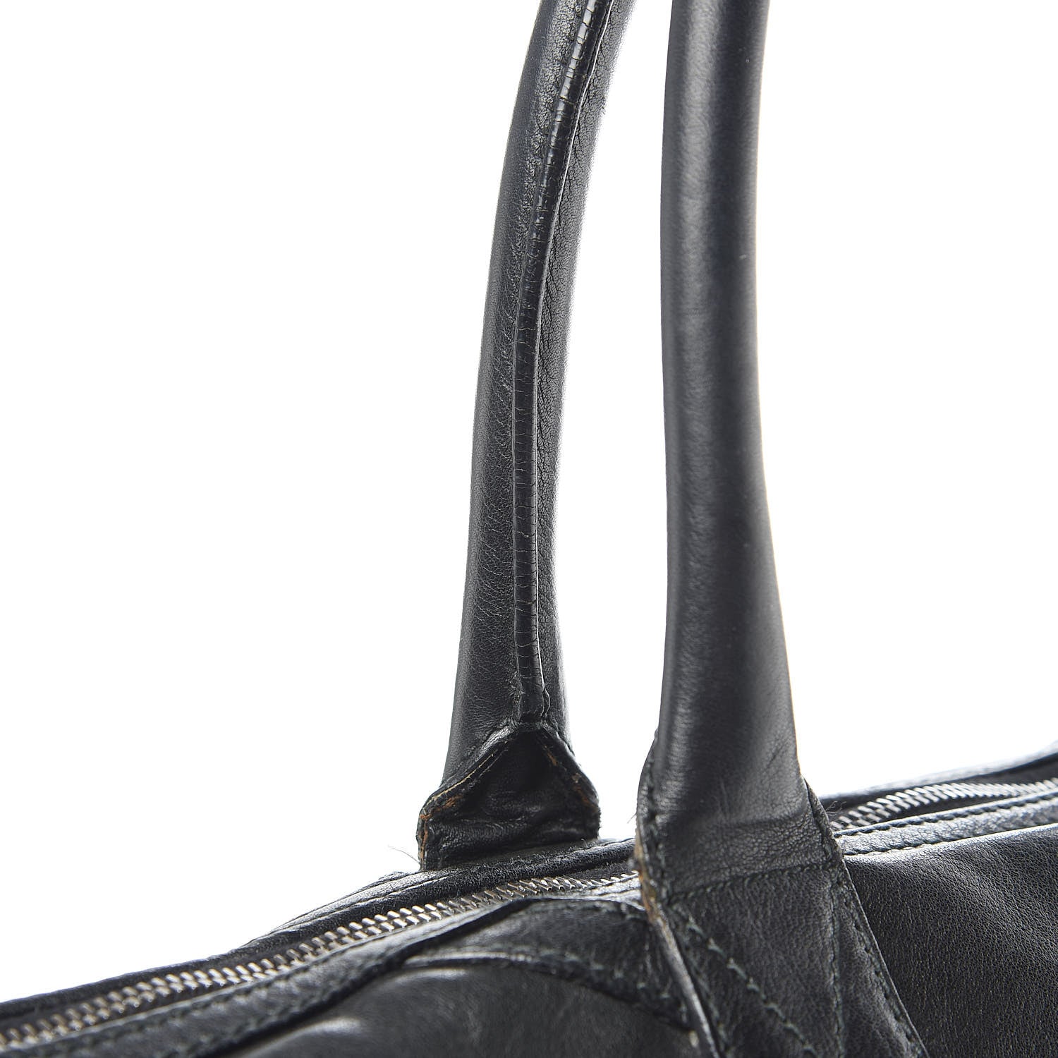 Saint Laurent Calfskin Sac Hamptons Weekender Bag Black 18 of 24