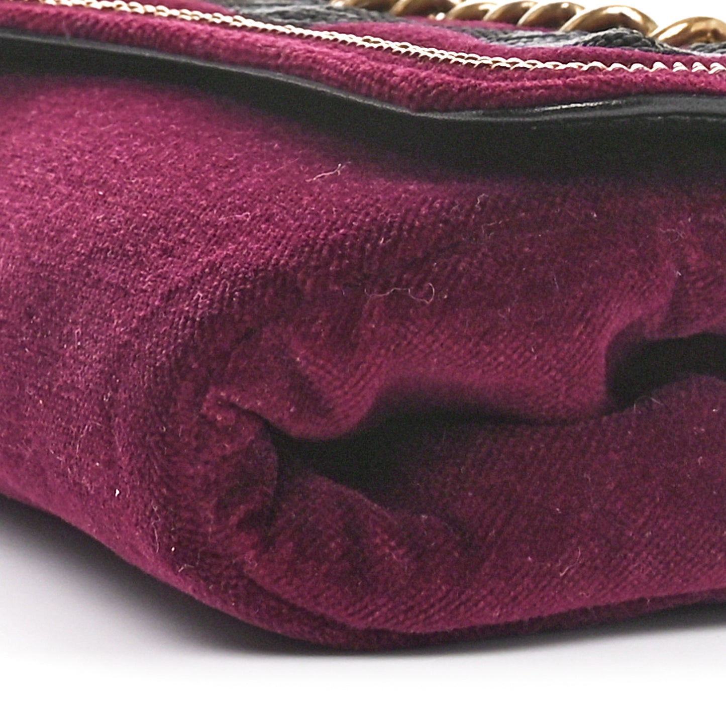 Velvet Luxembourg Clutch Burgundy