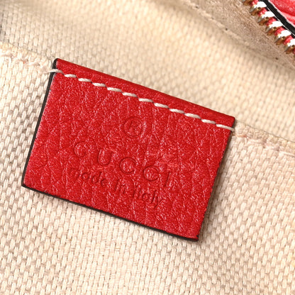 Gucci Pebbled Calfskin Small Soho Disco Bag Vibrant Red 6 of 11