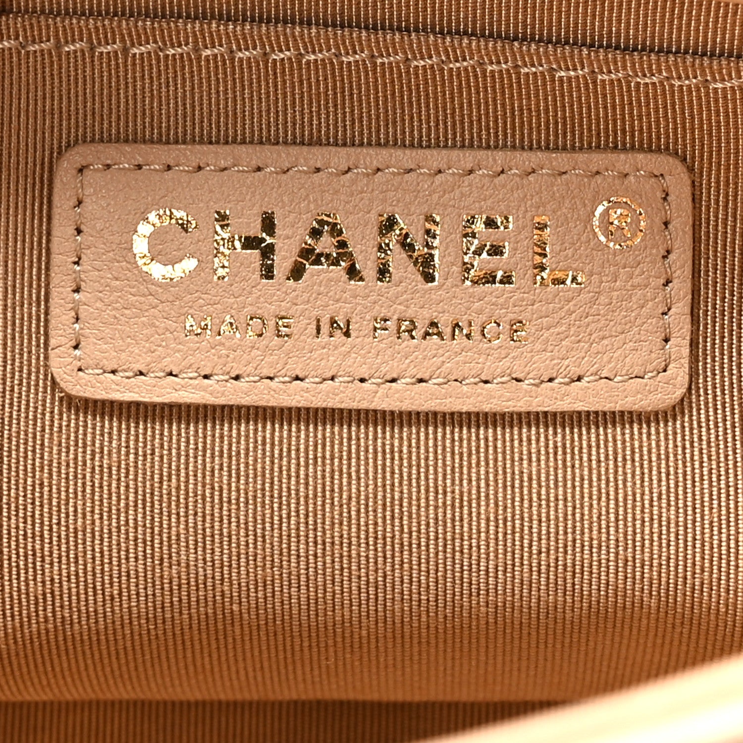 Chanel Calfskin Quilted Small Boy Flap Beige 6 of 9