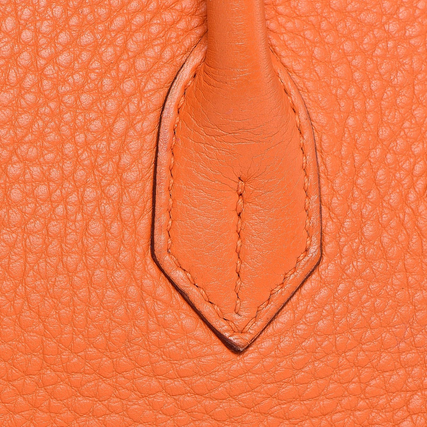 Taurillon Clemence Birkin 30 Orange