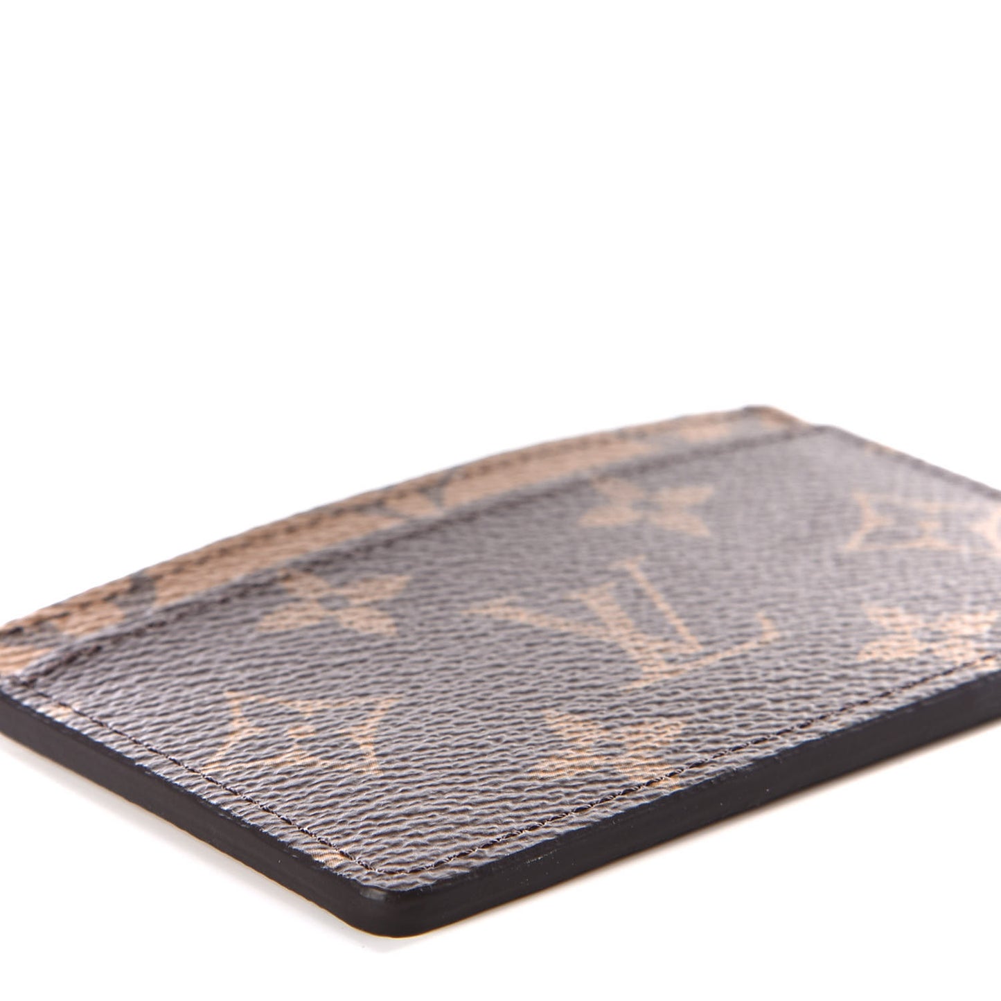 Reverse Monogram Card Holder