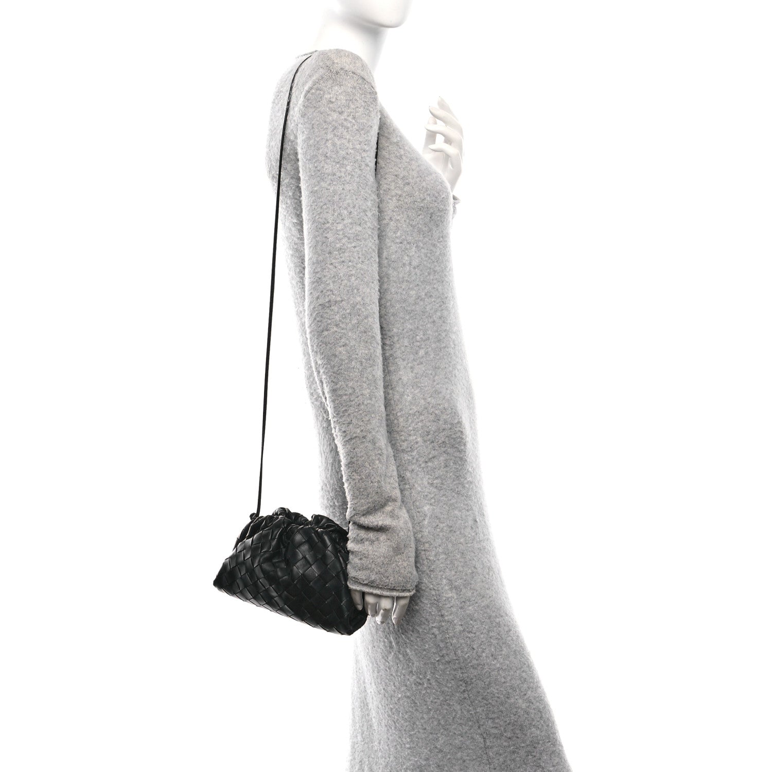 Bottega Veneta Nappa Intrecciato The Mini Pouch Black 2 of 12