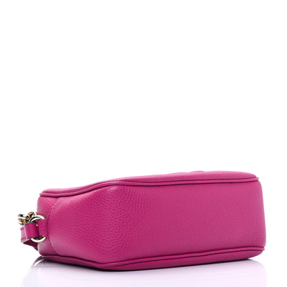 Gucci Cellarius Calfskin Small Soho Disco Bag Bright Bouganville 4 of 14