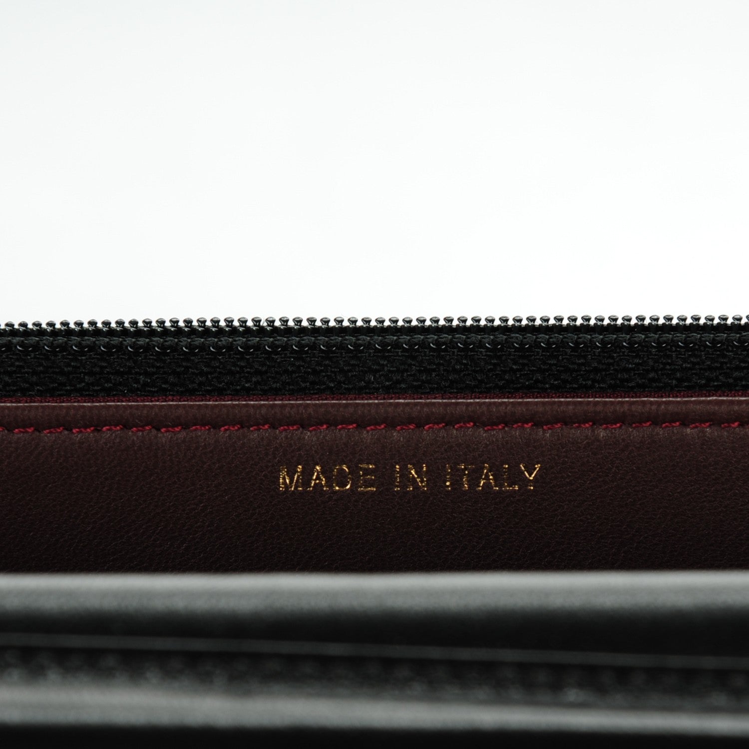 Chanel Lambskin Chevron Wallet On Chain WOC Black 9 of 11