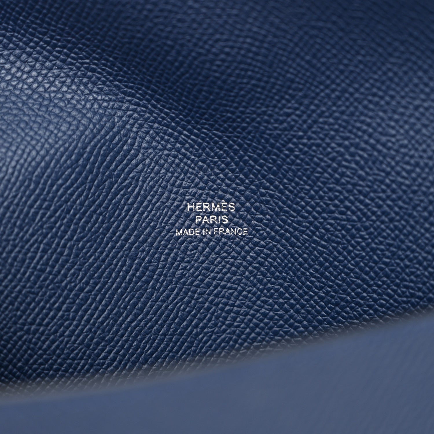 Hermes Epsom Hermesnap Wallet Bleu Navy 6 of 11