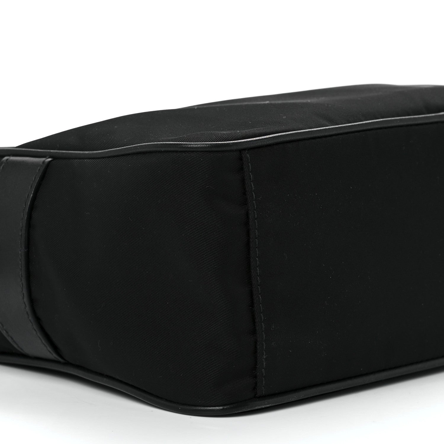 Prada Tessuto Nylon Soft Calf Camera Bag Black 10 of 11