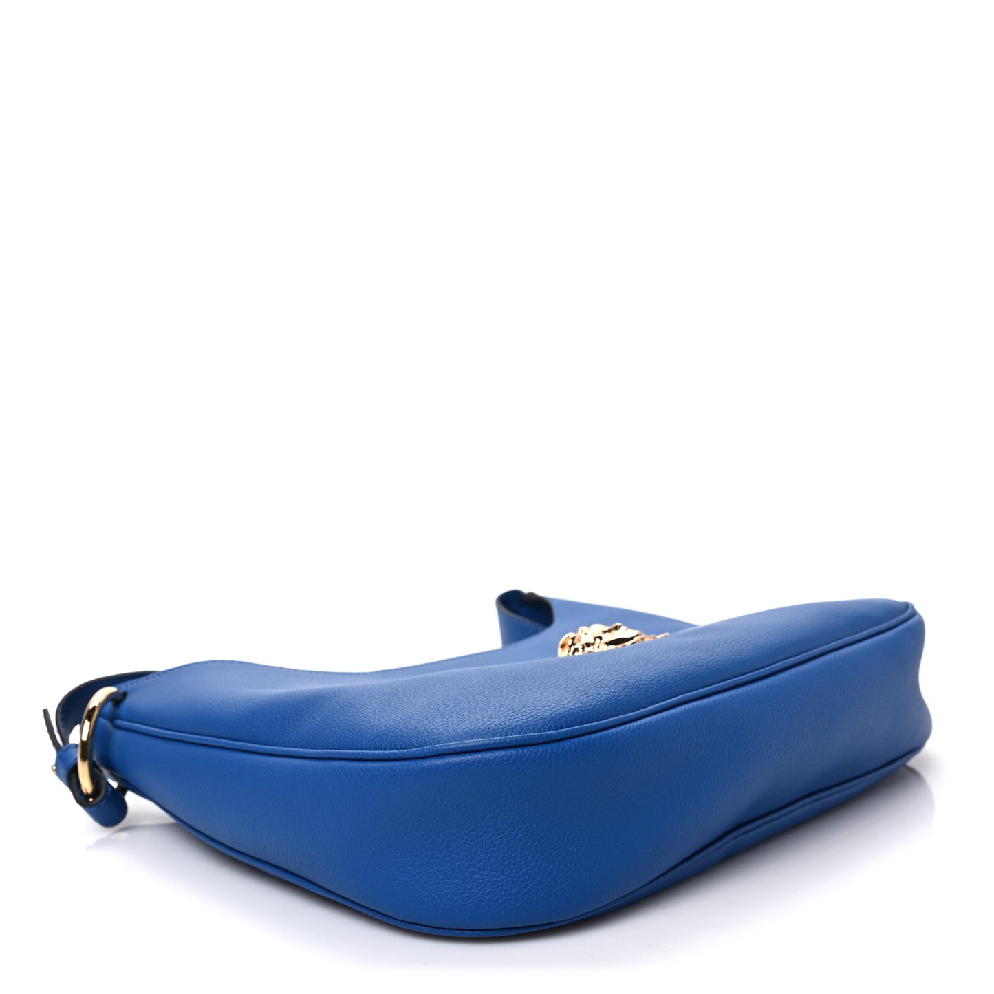 Calfskin La Medusa Medium Hobo Crossbody Lapis