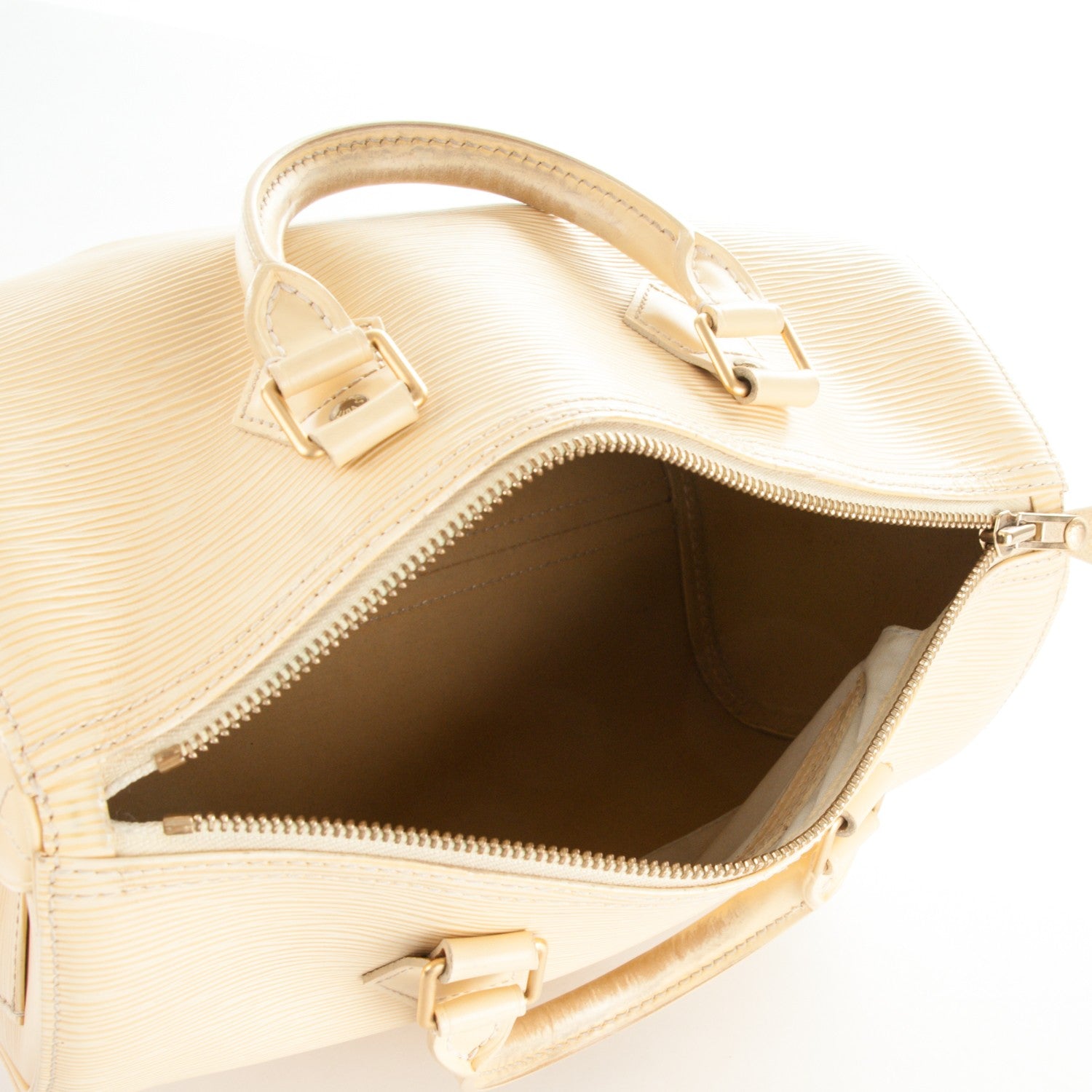 Louis Vuitton Epi Speedy 25 Vanilla 5 of 12
