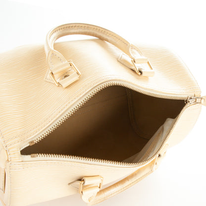 Louis Vuitton Epi Speedy 25 Vanilla 5 of 12