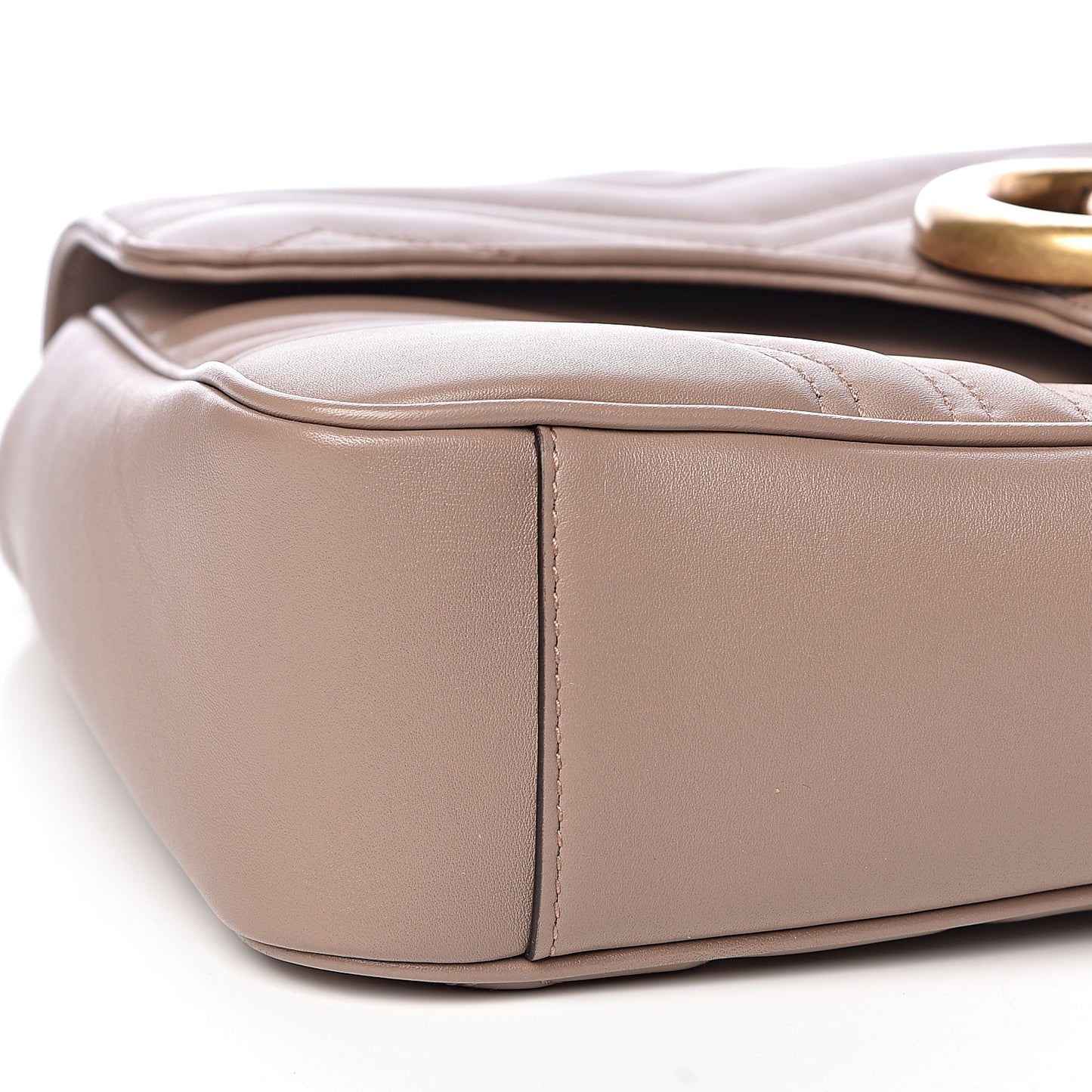 Calfskin Matelasse Medium GG Marmont Shoulder Bag Porcelain Rose