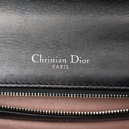 Christian Dior Patent Medium Diorama Flap Bag Black 6 of 11