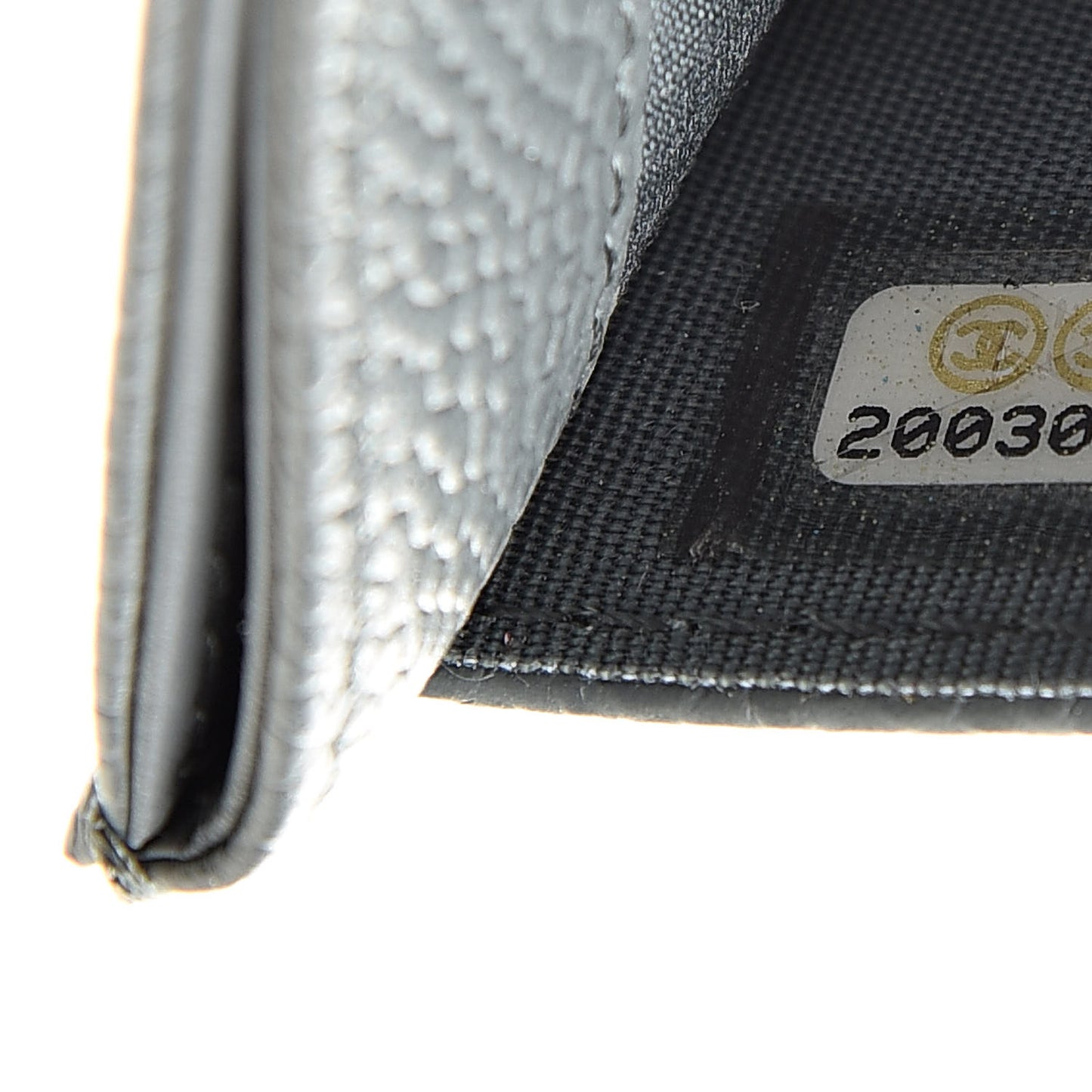 Caviar Timeless CC Card Holder Wallet Grey