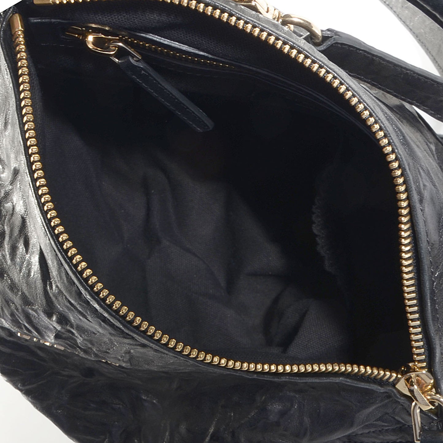 Tumbled Sheepskin Small Pandora Black