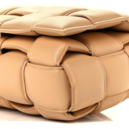 Bottega Veneta Nappa Maxi Intreccio Padded Cassette Crossbody Bag Almond 12 of 12