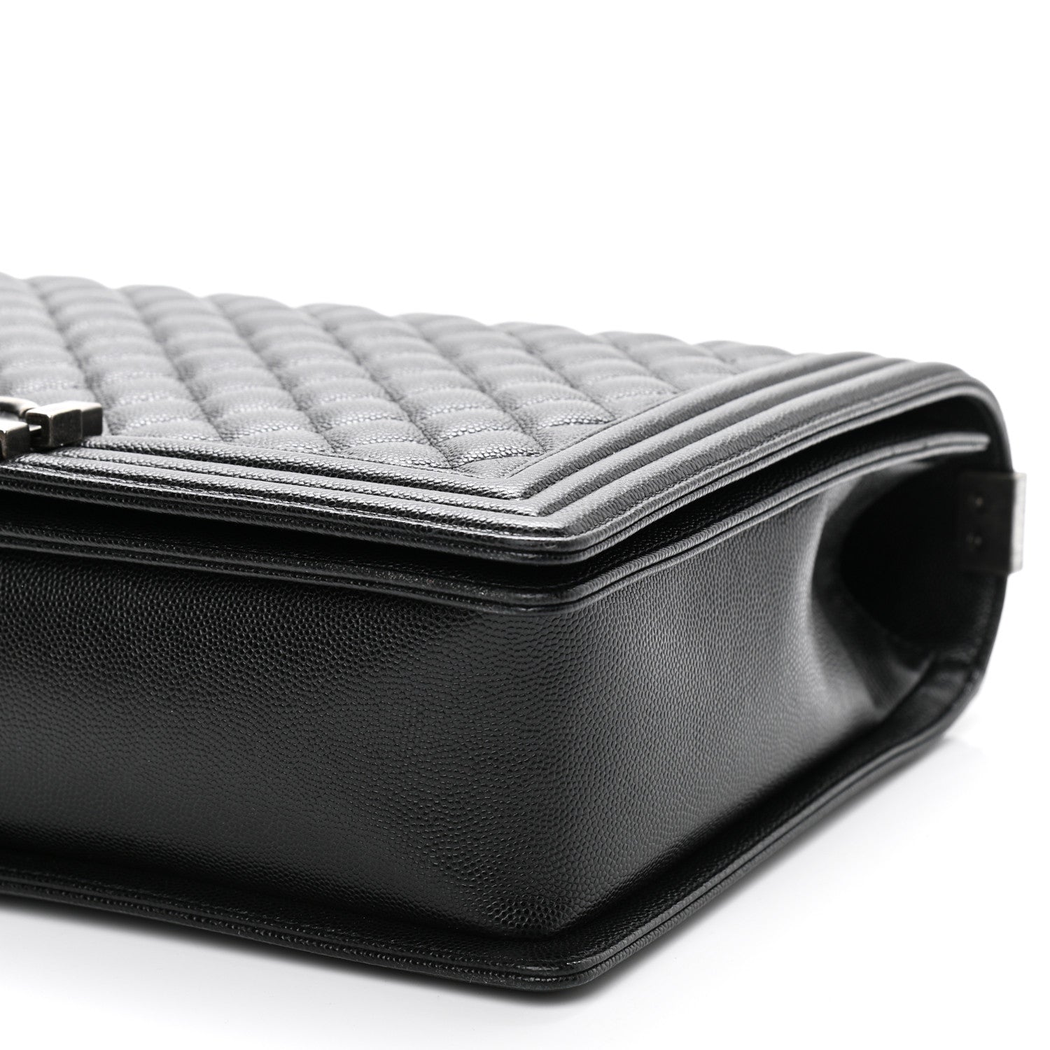 Chanel Caviar Quilted Large Boy Flap Black 10 of 11