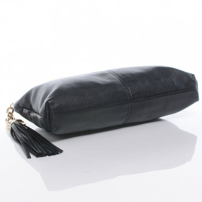 Gucci Leather Sienna Tassel Small Clutch Black 4 of 7