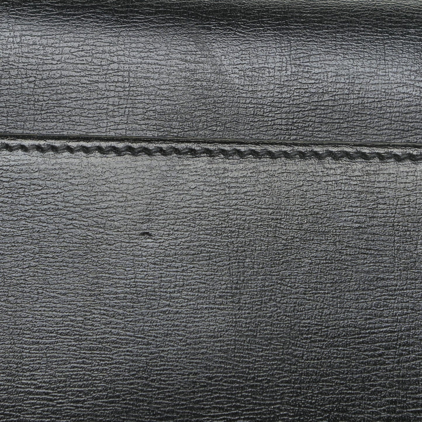 Smooth Calfskin Monogram Phone Holder Crossbody Black