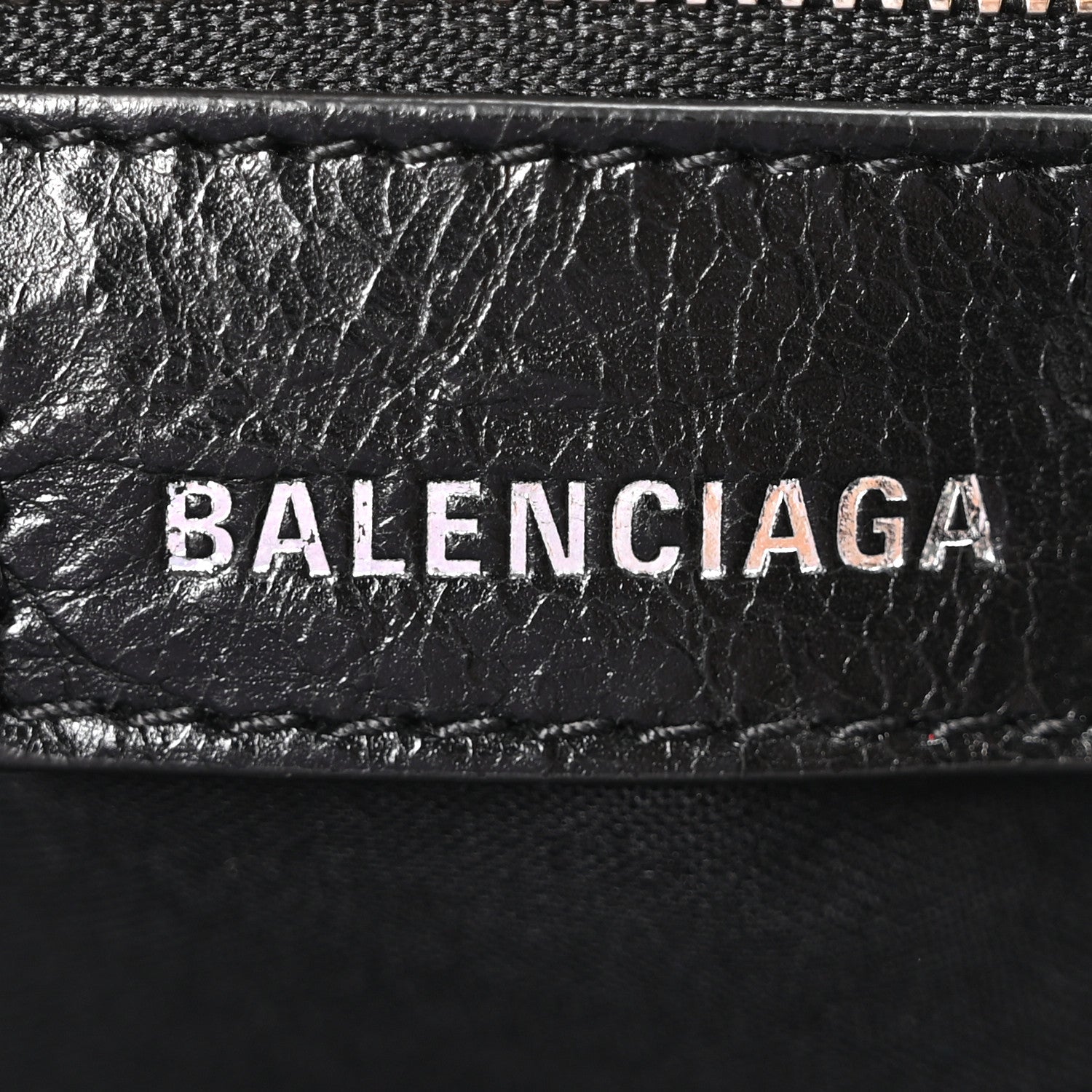 Balenciaga Agneau Arena Neo Cagole City Handbag Black 7 of 11