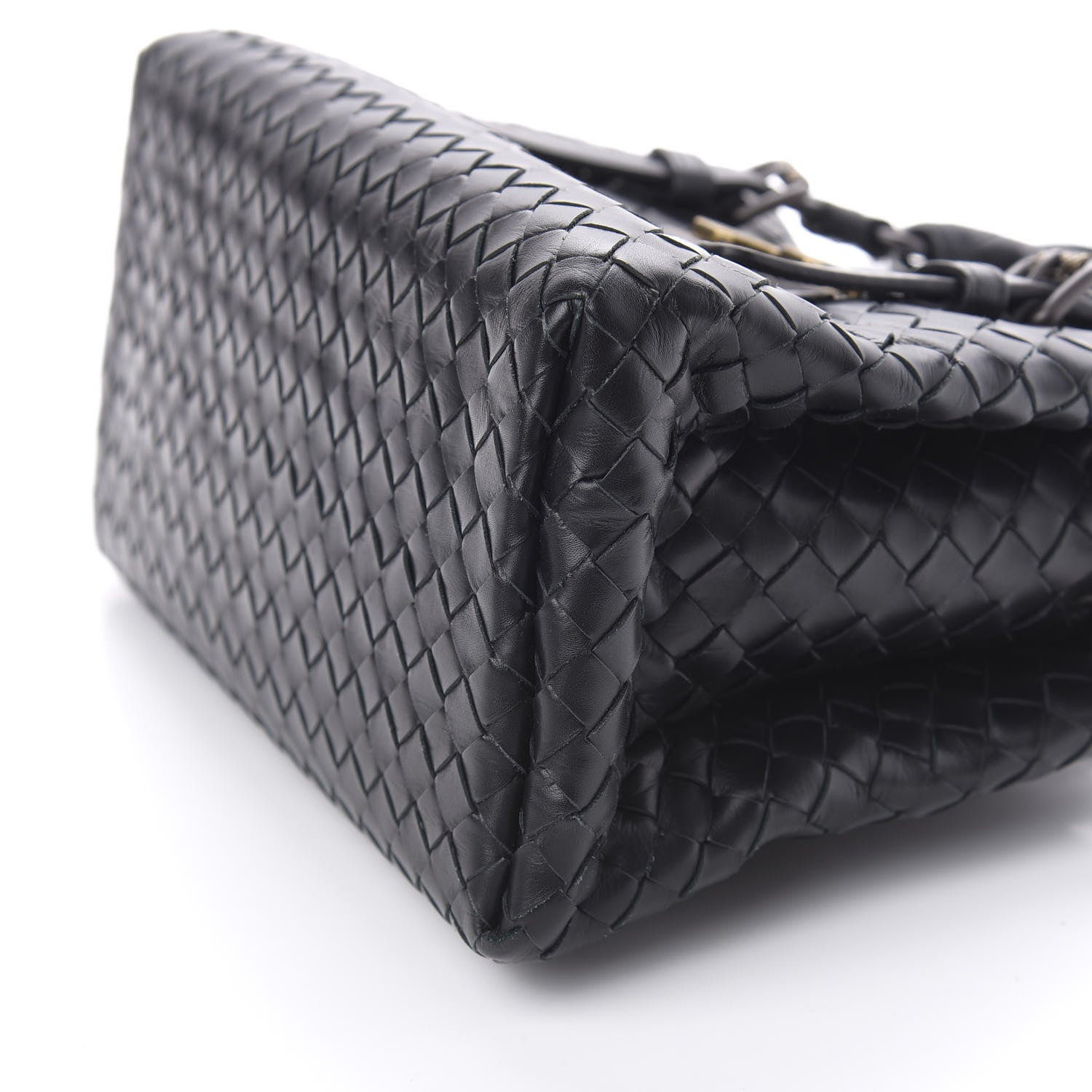 Bottega Veneta Calfskin Intrecciato Mini Roma Light Tourmaline 9 of 10