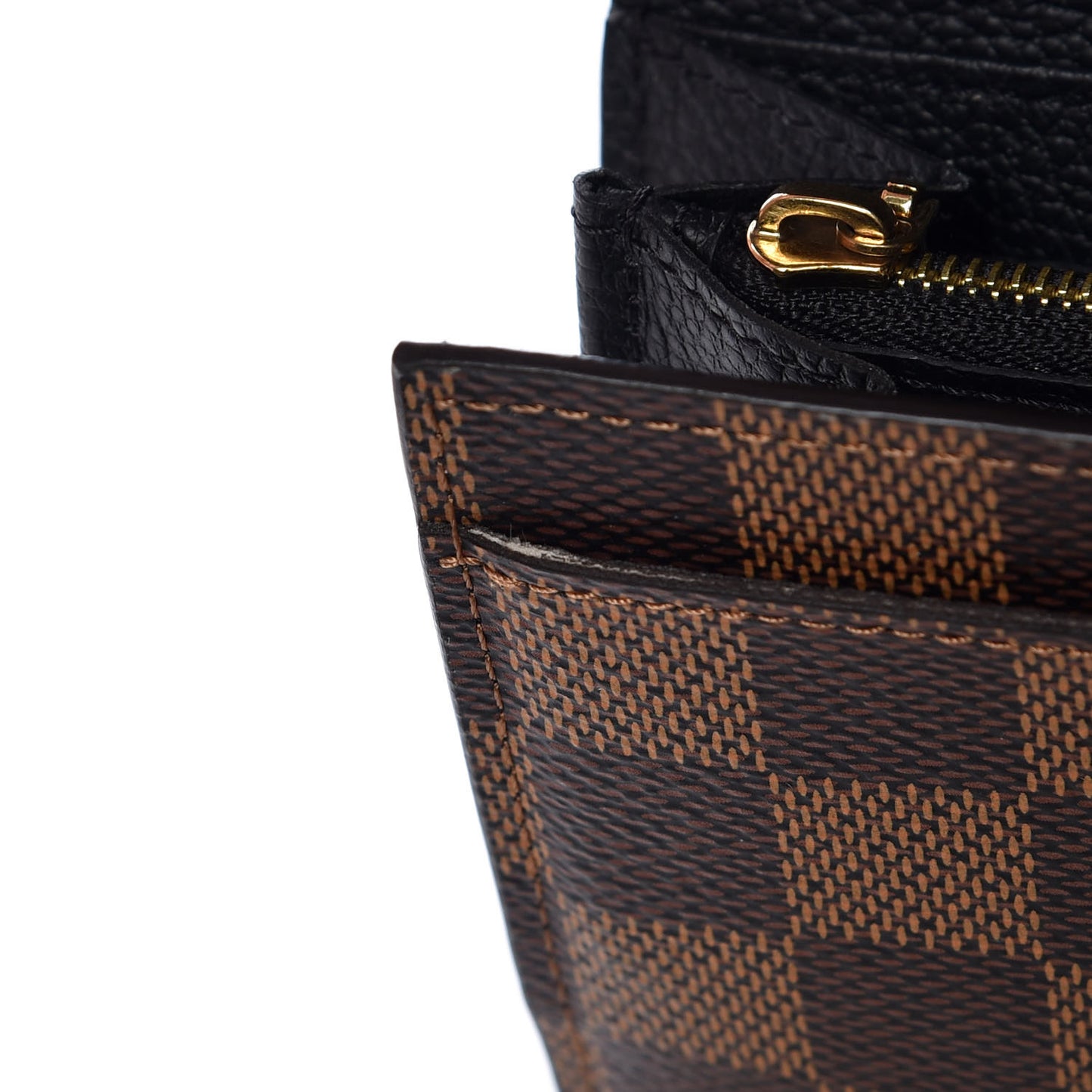 Damier Ebene Clapton Wallet Black