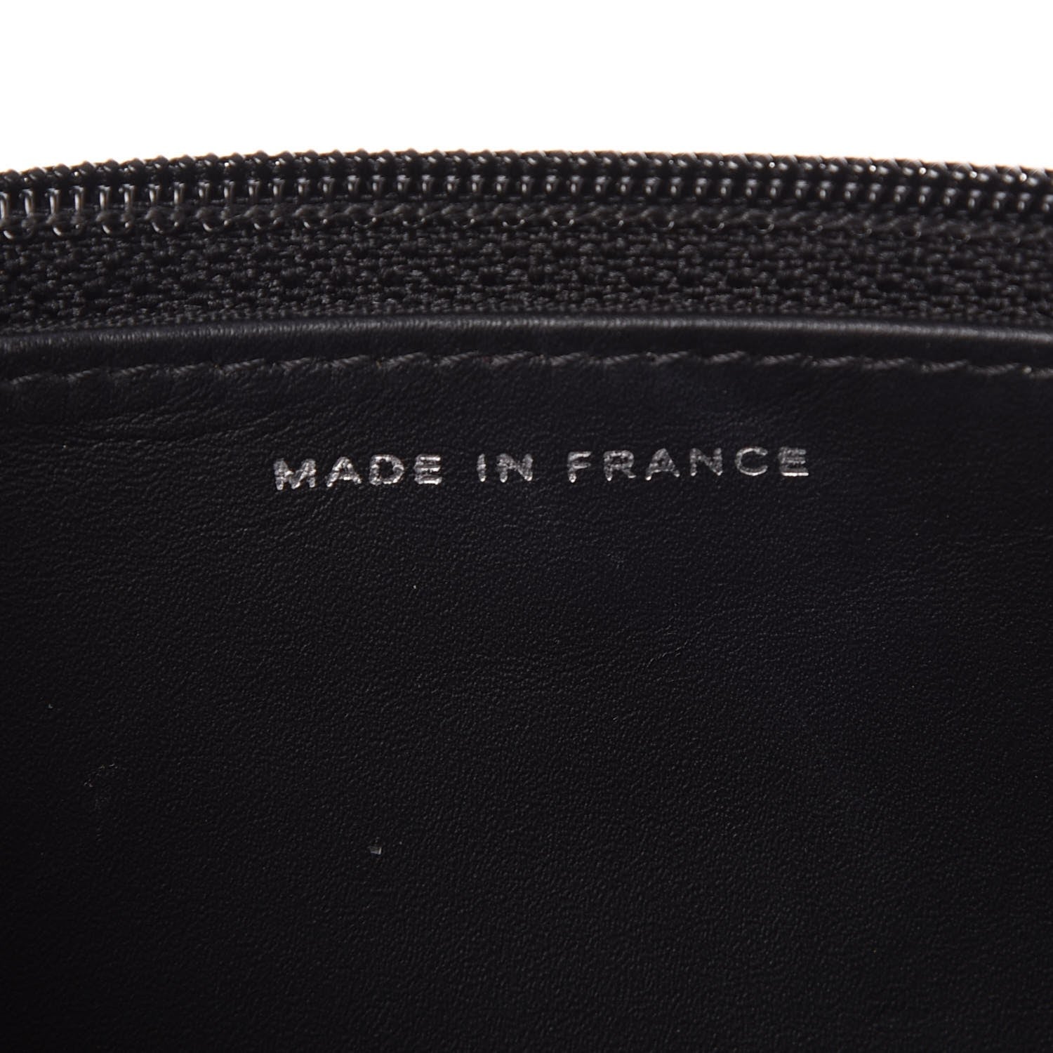 Chanel Caviar Timeless CC Wallet On Chain WOC Black 7 of 9