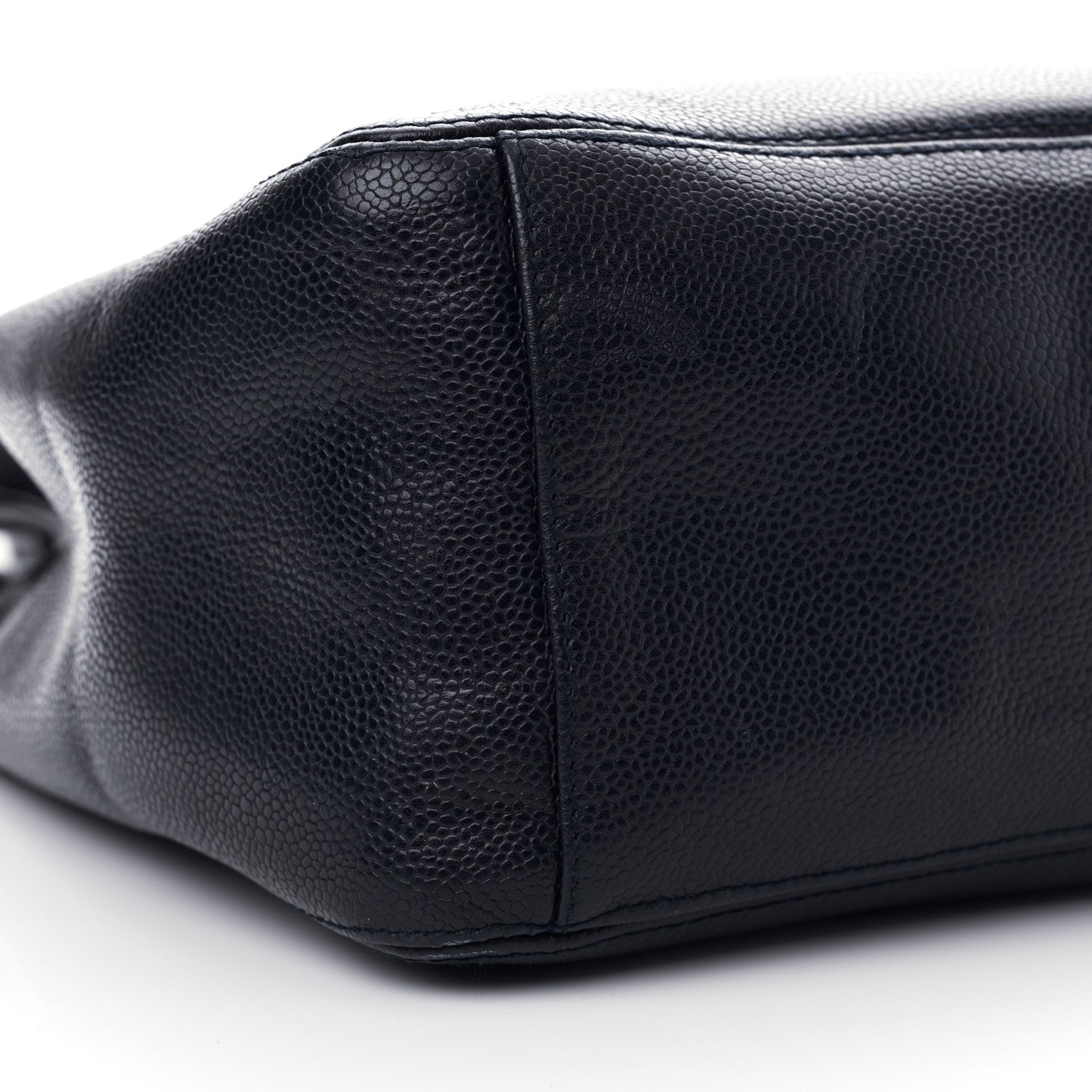 Chanel Caviar Shopping Tote Navy 9 of 18