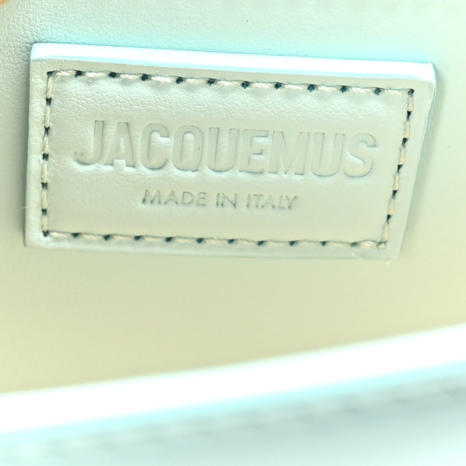 Jacquemus Smooth Calfskin Le Bambino Long Light Turquoise 6 of 8
