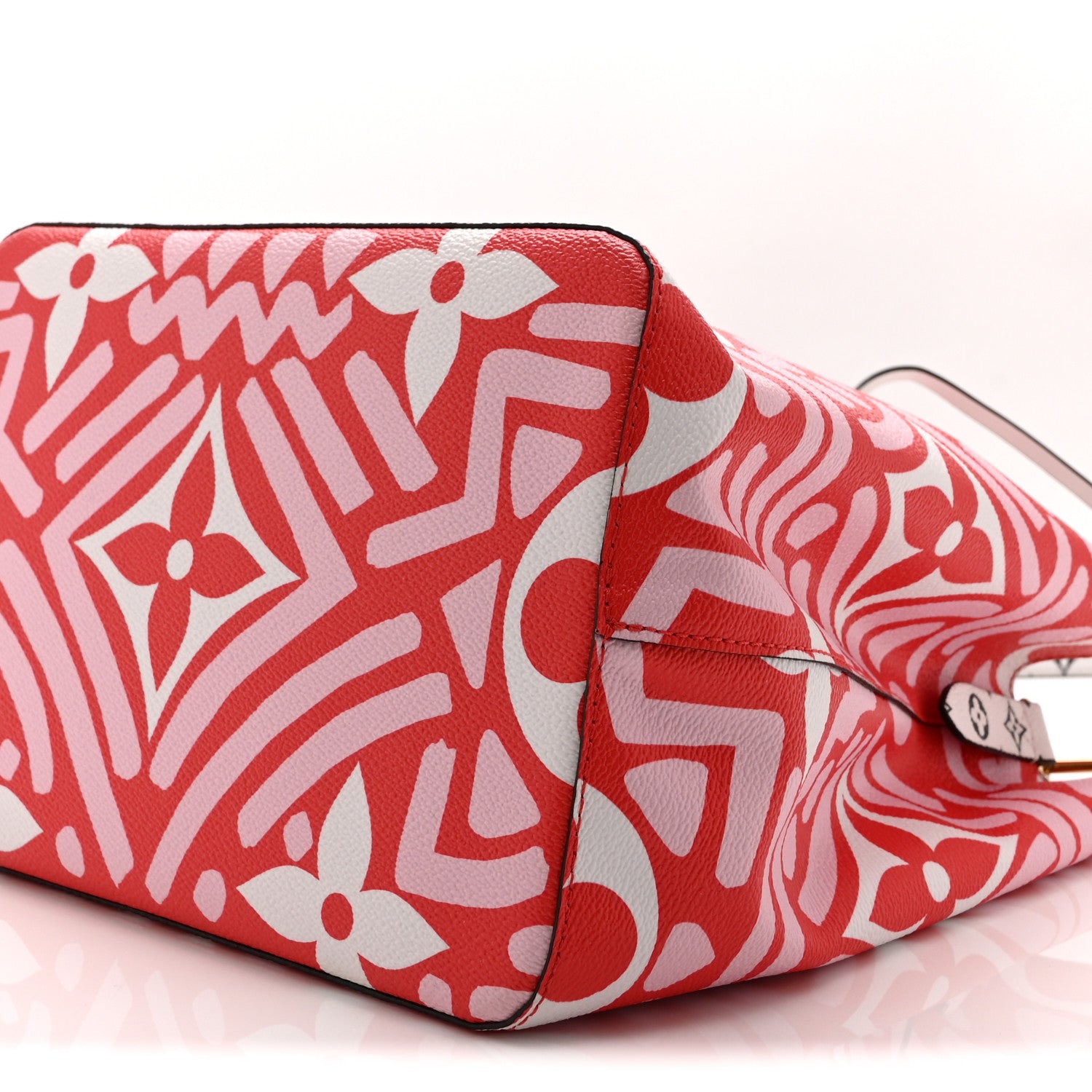 Louis Vuitton Monogram Giant Crafty NeoNoe MM Rouge Rose Creme 9 of 9