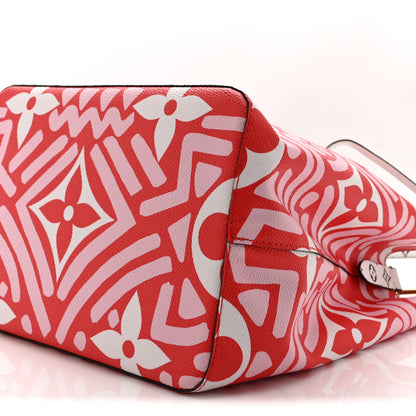 Louis Vuitton Monogram Giant Crafty NeoNoe MM Rouge Rose Creme 9 of 9